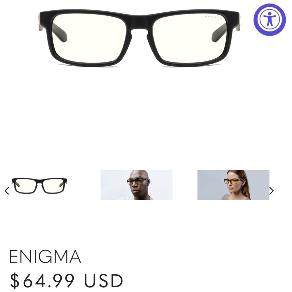 GUNNAR -Blue light computer & gaming glasses